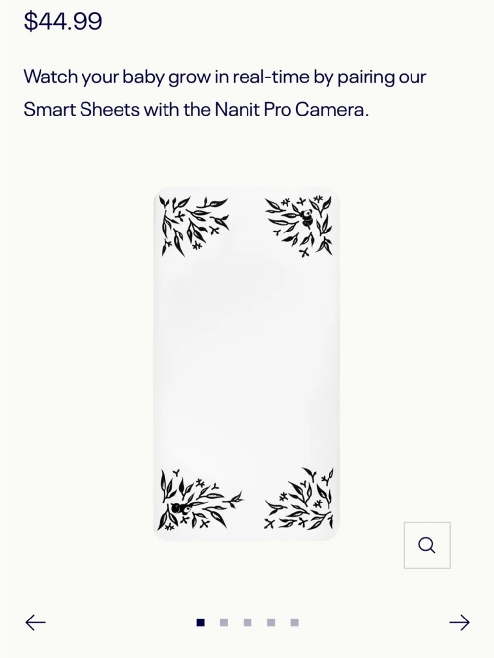 Nanit Smart Sheet Crib 2 Pack